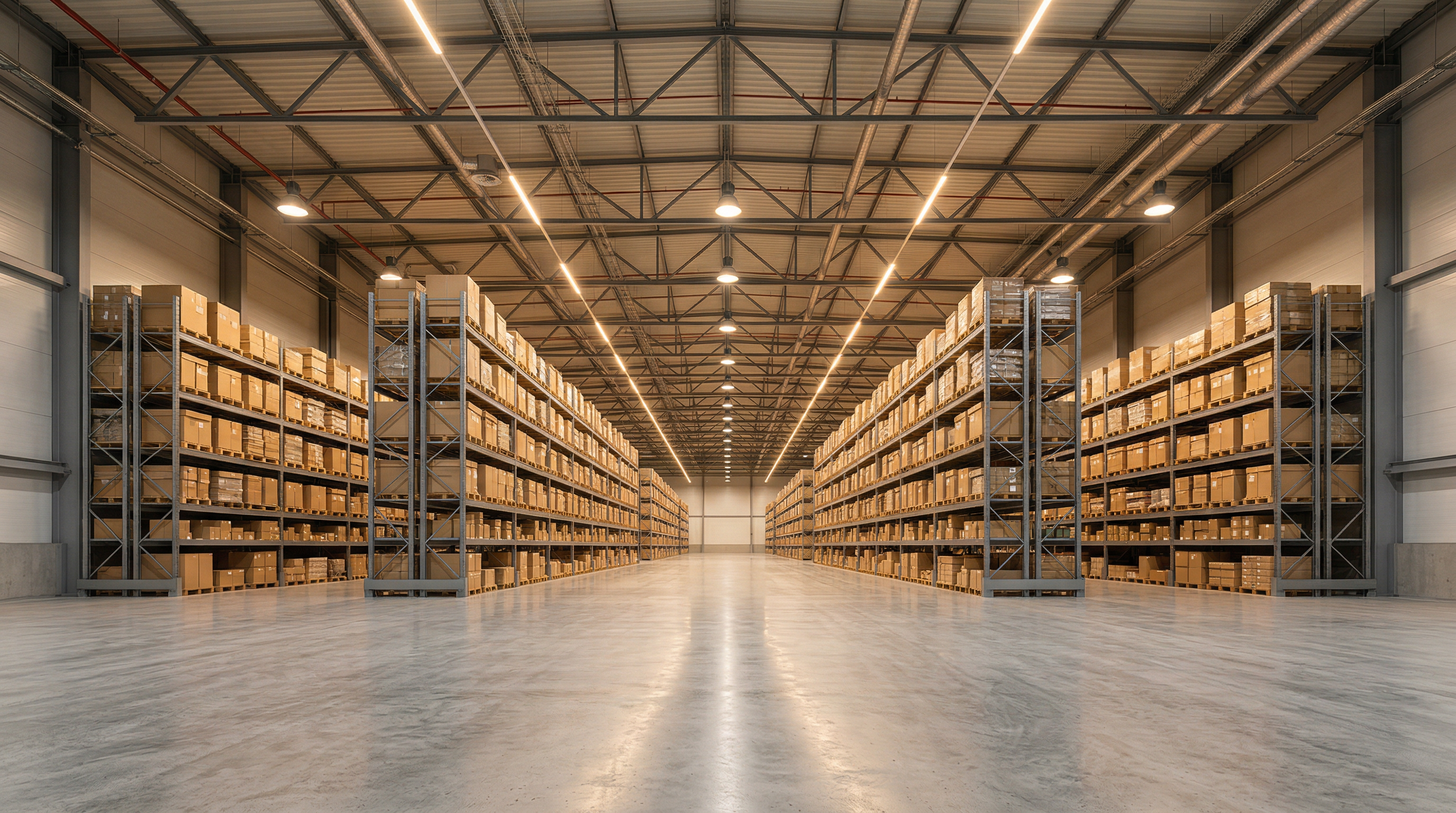Fully stocked first aid cabinet in a commercial kitchen